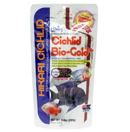 Cichlid Bio-Gold+ Mini pellets 250g, Hikari 24/07