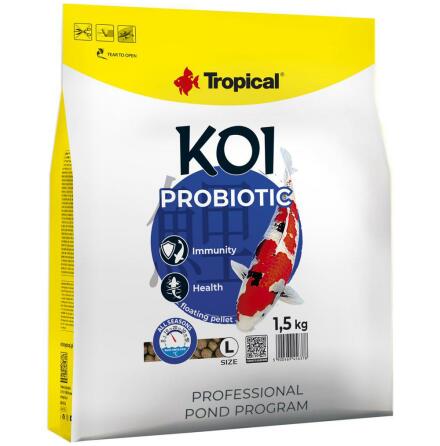 Koi Probiotic pellets S All seasons 1,5kg/5Liter, Tropical 25/02